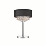 CWI Dash 3 Light Table Lamp With Chrome Finish