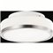 CWI Frosted 1 Light Drum Shade Flush Mount With Satin Nickel Finish