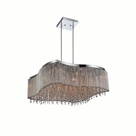 CWI Claire 16 Light Drum Shade Chandelier With Chrome Finish