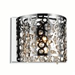 CWI Bubbles 1 Light Bathroom Sconce With Chrome Finish