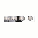 CWI Tina 4 Light Wall Sconce With Chrome Finish