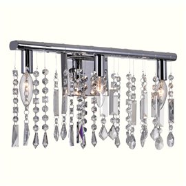 CWI Janine 3 Light Vanity Light With Chrome Finish