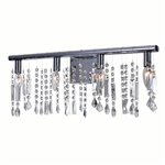 CWI Janine 4 Light Vanity Light With Chrome Finish