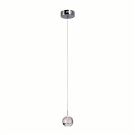 CWI Benson 7 Light Drum Shade Chandelier With Chrome Finish