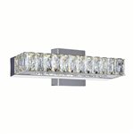 CWI Milan LED Vanity Light With Chrome Finish