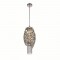 CWI Victoria 2 Light Drum Shade Mini Pendant With Chrome Finish