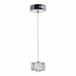 CWI Milan LED Mini Pendant With Chrome Finish