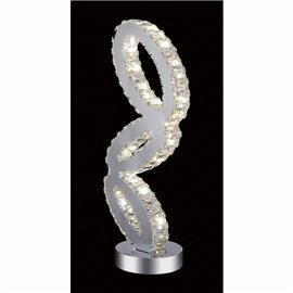 CWI Balanced LED Table Lamp With Chrome Finish