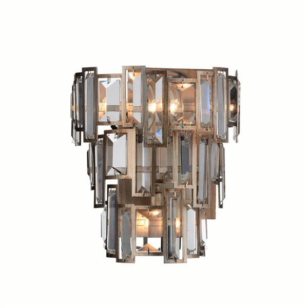 CWI Havely 2 Light Wall Sconce With Chrome Finish