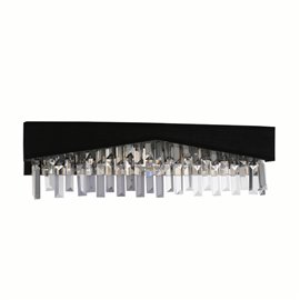 CWI Havely 4 Light Wall Sconce With Chrome Finish