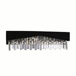 CWI Havely 4 Light Wall Sconce With Chrome Finish