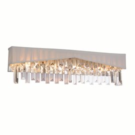 CWI Havely 4 Light Wall Sconce With Chrome Finish