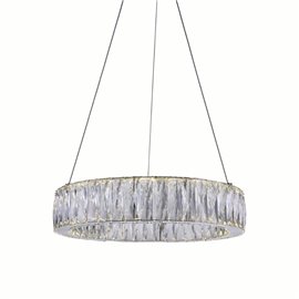 CWI Juno LED Chandelier With Chrome Finish