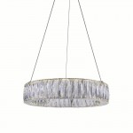 CWI Juno LED Chandelier With Chrome Finish