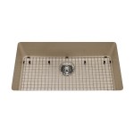 Kindred KGS1U Granite undermount single bowl includes grid