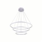 CWI Chalice LED Chandelier With White Finish