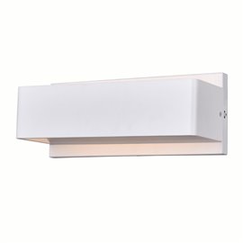 CWI Lilliana LED Wall Sconce With White Finish