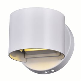 CWI Lilliana LED Wall Sconce With White Finish