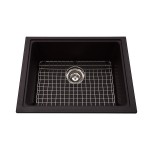 Kindred KGS2U Granite undermount single bowl includes grid