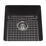 Kindred KGS3U Granite undermount single bowl includes grid