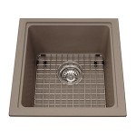 Kindred KGS3U Granite undermount single bowl includes grid