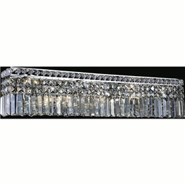 CWI Colosseum 7 Light Vanity Light With Chrome Finish