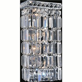 CWI Colosseum 4 Light Bathroom Sconce With Chrome Finish