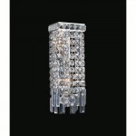 CWI Colosseum 2 Light Wall Sconce With Chrome Finish