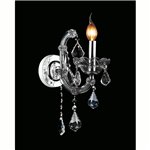 CWI Riley 1 Light Wall Sconce With Chrome Finish