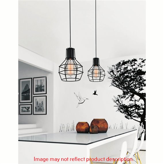 CWI Secure 1 Light Down Mini Pendant With Chocolate Finish