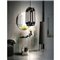 CWI Kiera 4 Light Down Mini Pendant With Black Finish