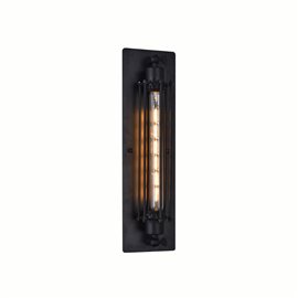 CWI Kiera 1 Light Wall Sconce With Black Finish