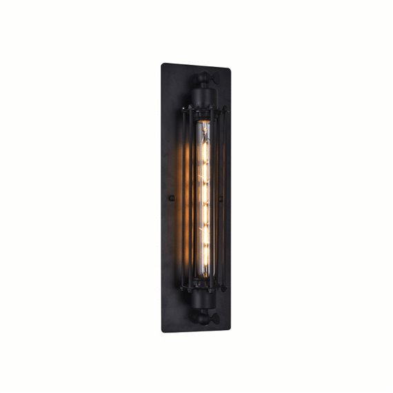 CWI Kiera 1 Light Wall Sconce With Black Finish