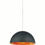 CWI Modest 1 Light Down Mini Pendant With Black Finish