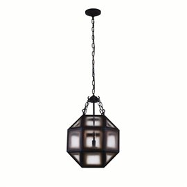 CWI Dvina 3 Light Pendant With Rust Finish