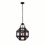 CWI Dvina 3 Light Pendant With Rust Finish