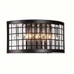 CWI Meghna 3 Light Wall Sconce With Brown Finish