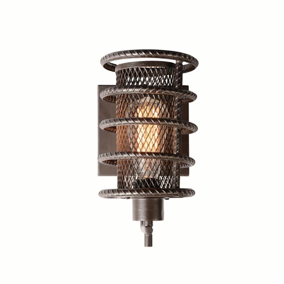 CWI Darya 1 Light Wall Sconce With Brown Finish