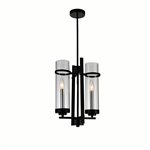 CWI Sierra 2 Light Up Mini Pendant With Black Finish