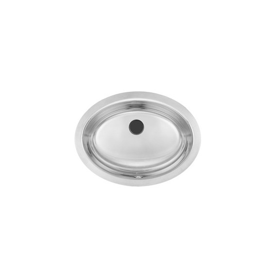 Kindred KSOV1318U 18 gauge stainless steel undermount vanity basin