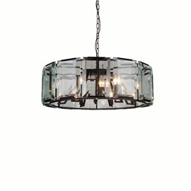 CWI Jacquet 12 Light Chandelier With Black Finish