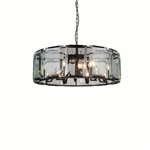 CWI Jacquet 12 Light Chandelier With Black Finish