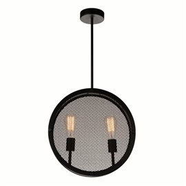 CWI Tigris 2 Light Up Pendant With Black Finish