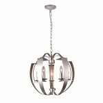 CWI Verbena 5 Light Chandelier With Pewter Finish