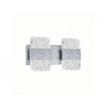 CWI Weiss 8 Light Flush Mount With Chrome Finish