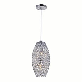 CWI Sage 2 Light Mini Chandelier With Chrome Finish