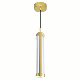 CWI Neva 3 in LED Integrated Satin Gold Chandelier