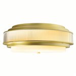 CWI Valdivia 5 Light Satin Gold Flush Mount