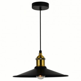 CWI Brave 1 Light Black Mini Pendant