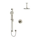 Riobel Ode KIT323OD Type T/P (thermostatic/pressure balance) ½" coaxial 2-way system with hand shower and shower head